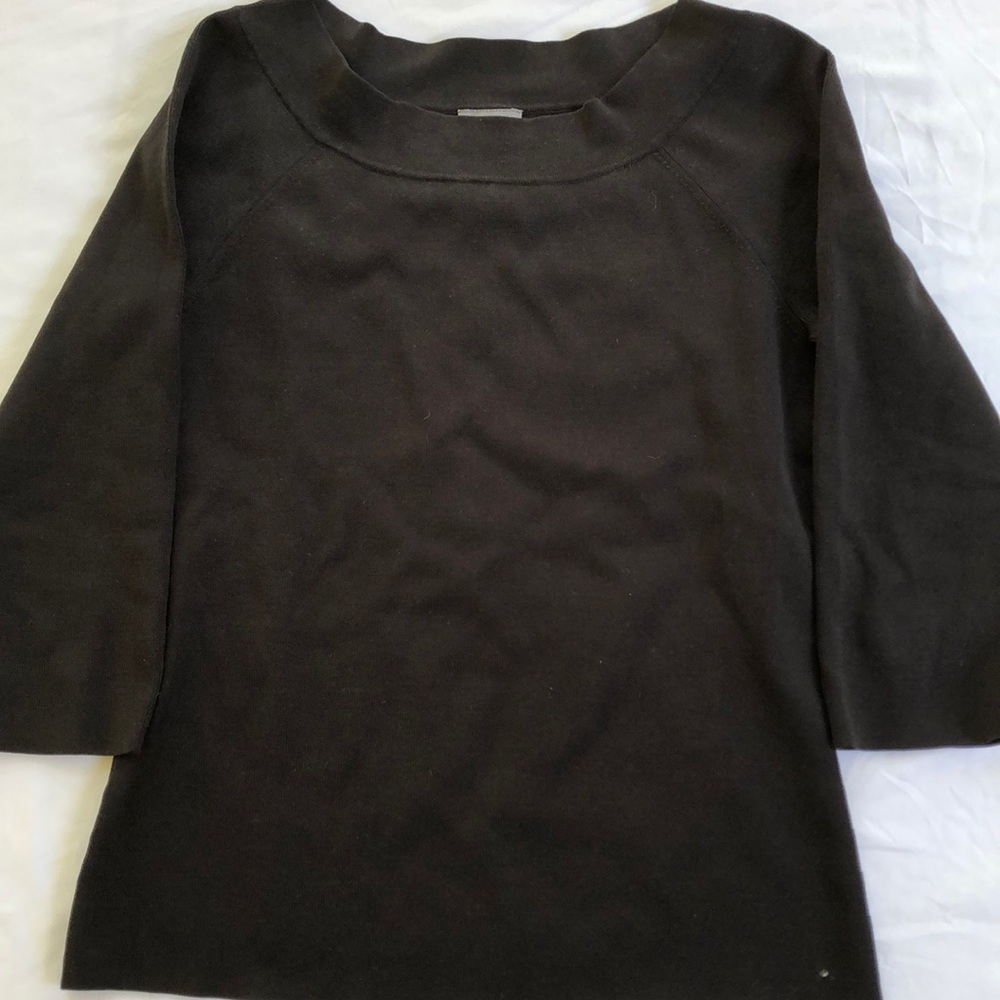 And Taylor three-quarter sleeve sweater